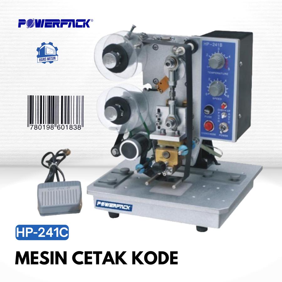 Mesin Cetak Kode (POWERPACK) HP-241C – Hans Mesin