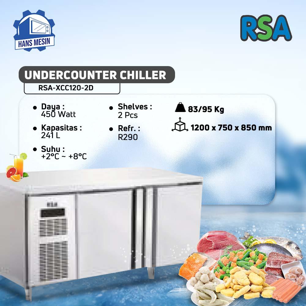 Undercounter Chiller (RSA) XCC-120-2D - Hans Mesin