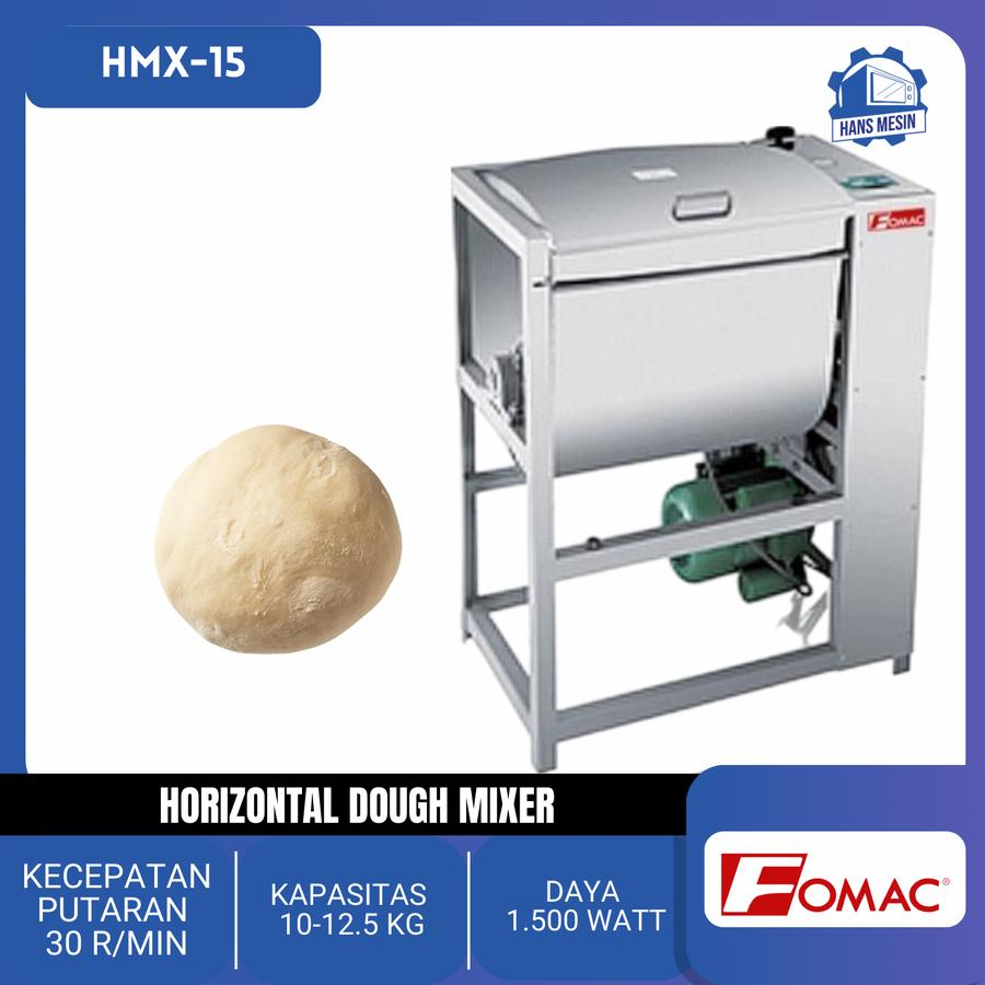 Horizontal Dough Mixer Fomac HMX-15